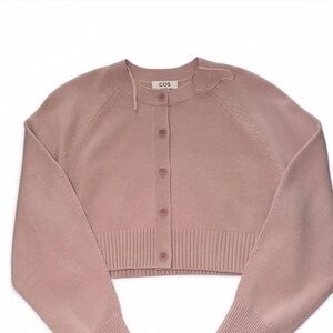 COS Blush Pink Cardigan